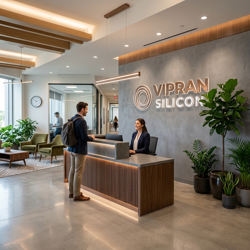 Vipran Silicon Reception Lobby